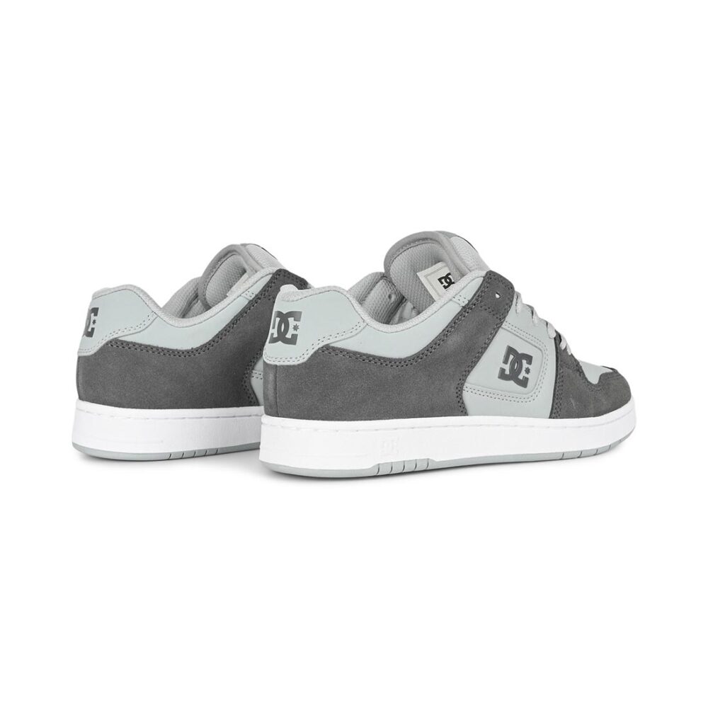 DC Manteca 4 Skate Shoes - Grey/Grey/White