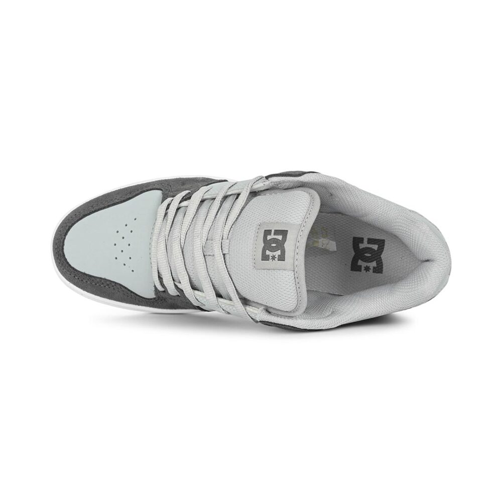DC Manteca 4 Skate Shoes - Grey/Grey/White