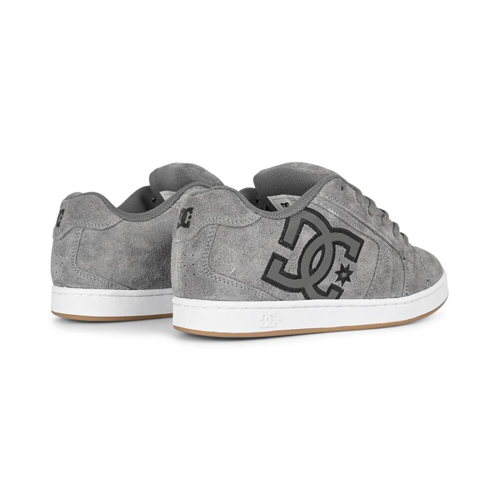 DC Net SE Skate Shoes - Grey/Grey