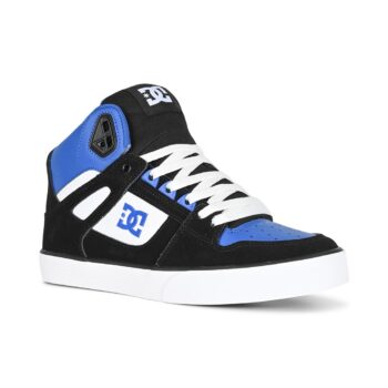 DC Pure High Top WC Shoes - Black/Blue/White