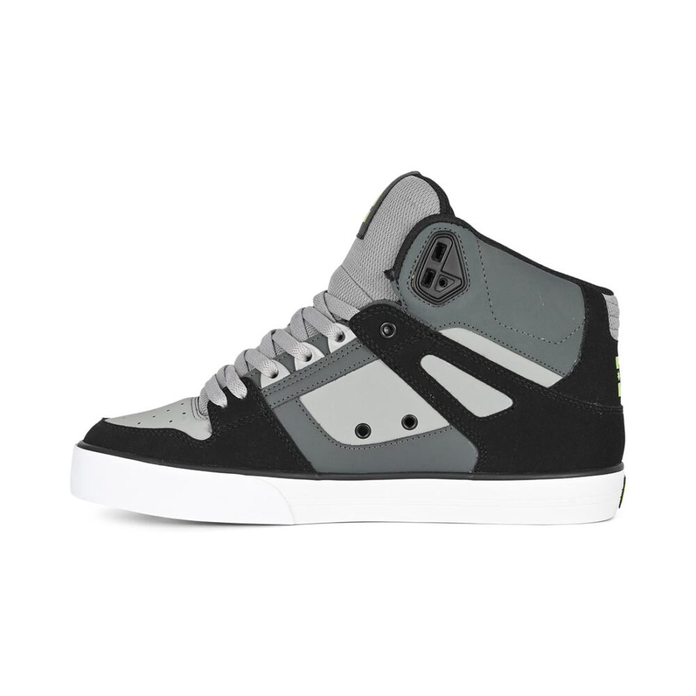 DC Pure High Top WC Shoes - Black/Lime