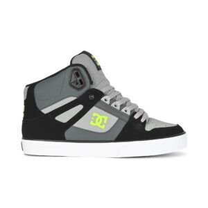 DC Pure High Top WC Shoes - Black/Lime