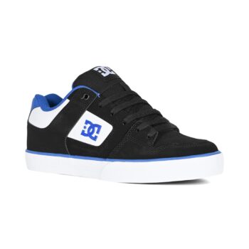 DC Pure Skate Shoes - Black/Blue/White