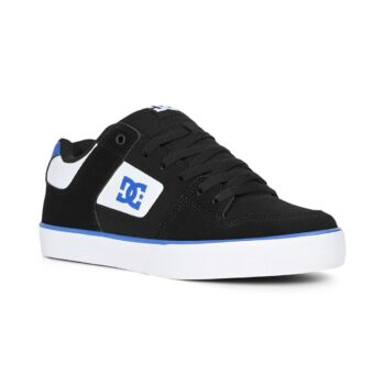 DC Pure Skate Shoes - Black/Blue/White