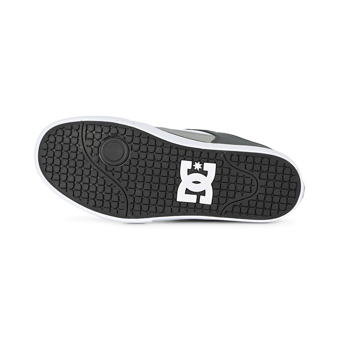 DC Pure Skate Shoes - Grey/Grey/White