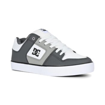 DC Pure Skate Shoes - Grey/Grey/White