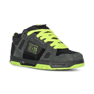 DC Stag Skate Shoes - Black/Grey
