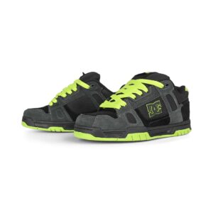 DC Stag Skate Shoes - Black/Grey