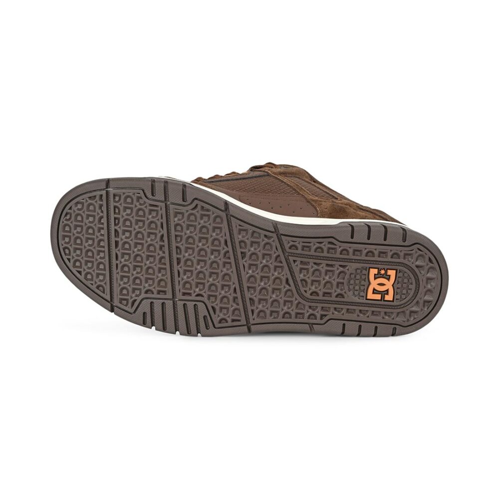 DC Stag Skate Shoes - Brown/Brown/Brown