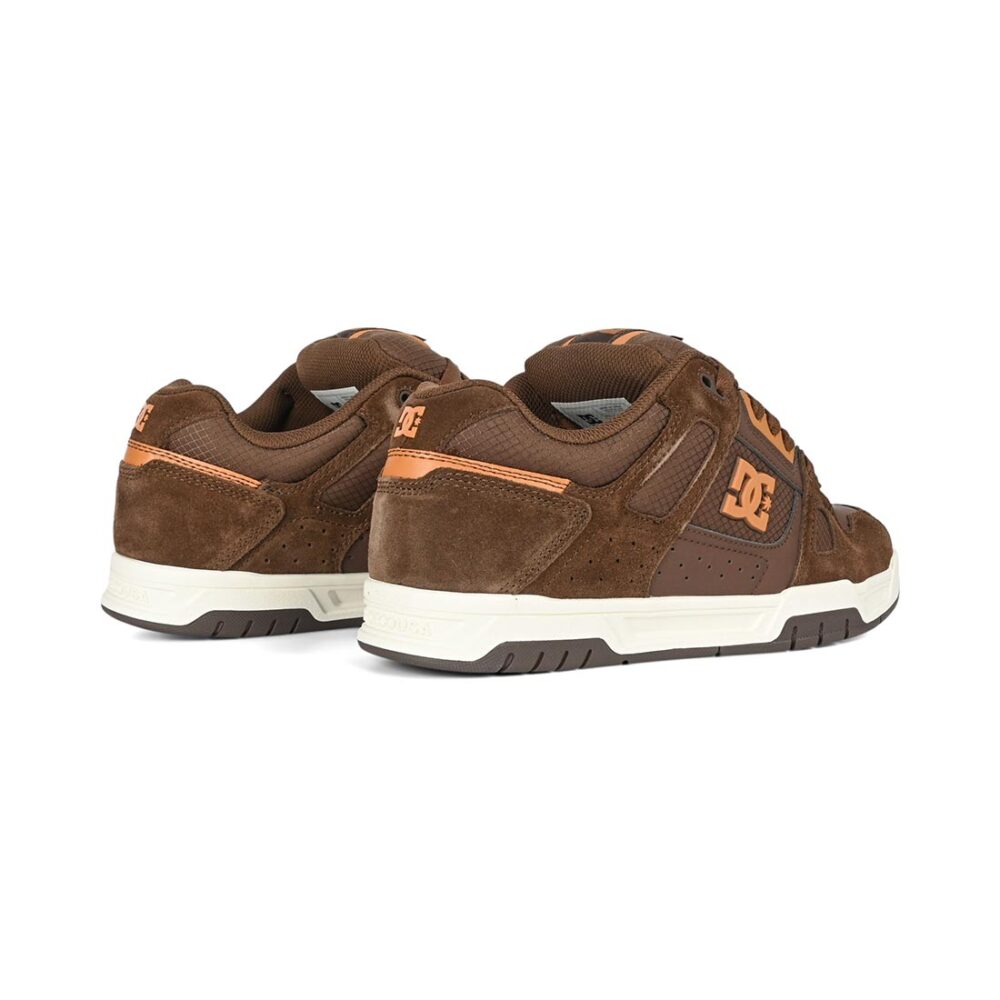 DC Stag Skate Shoes - Brown/Brown/Brown