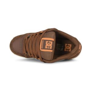 DC Stag Skate Shoes - Brown/Brown/Brown