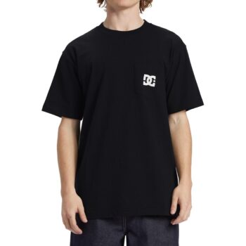 DC Star Pocket S/S T-Shirt - Black (AW25)