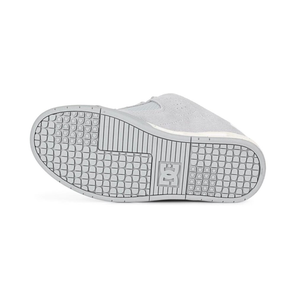 DC Women's Command SE Skate Shoes - Grey/Off White/Coral
