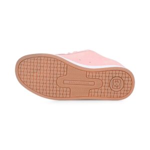 DC Women's Court Graffik Skate Shoes - Pink/White