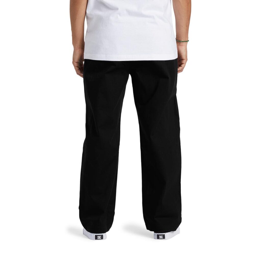 DC Worker Baggy Chino Pants - Black