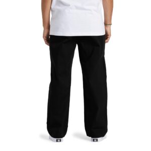 DC Worker Baggy Chino Pants - Black
