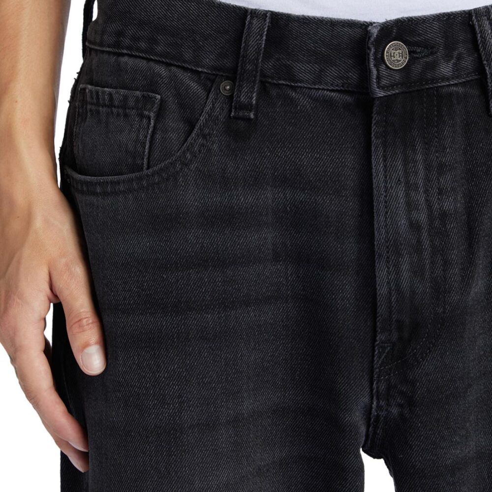 DC Worker Relaxed Jeans - Black Denim