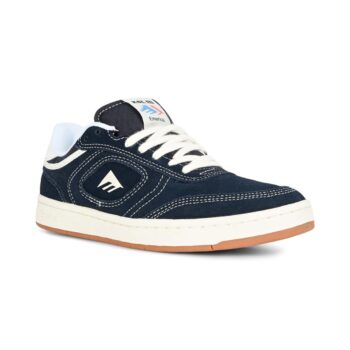 Emerica KSL III Skate Shoes - Navy/Tan
