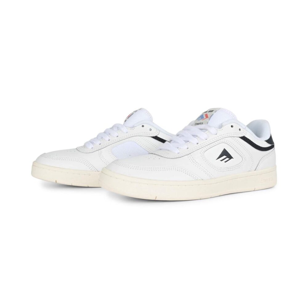 Emerica KSL III Skate Shoes - White
