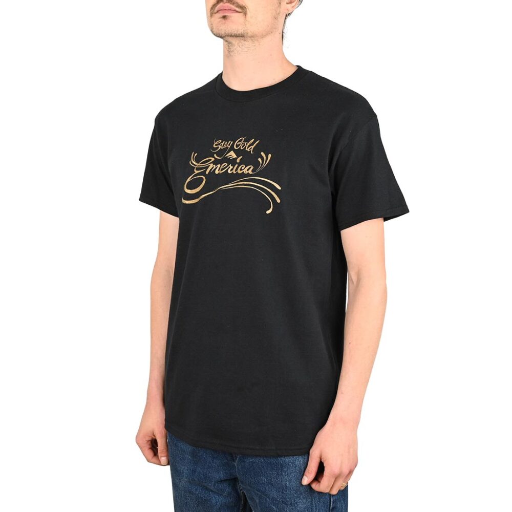 Emerica Stay Gold Sweep S/S T-Shirt - Black