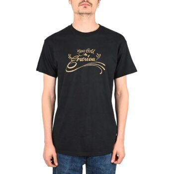 Emerica Stay Gold Sweep S/S T-Shirt - Black