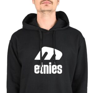 Etnies Icon E Pullover Hoodie - Black/White