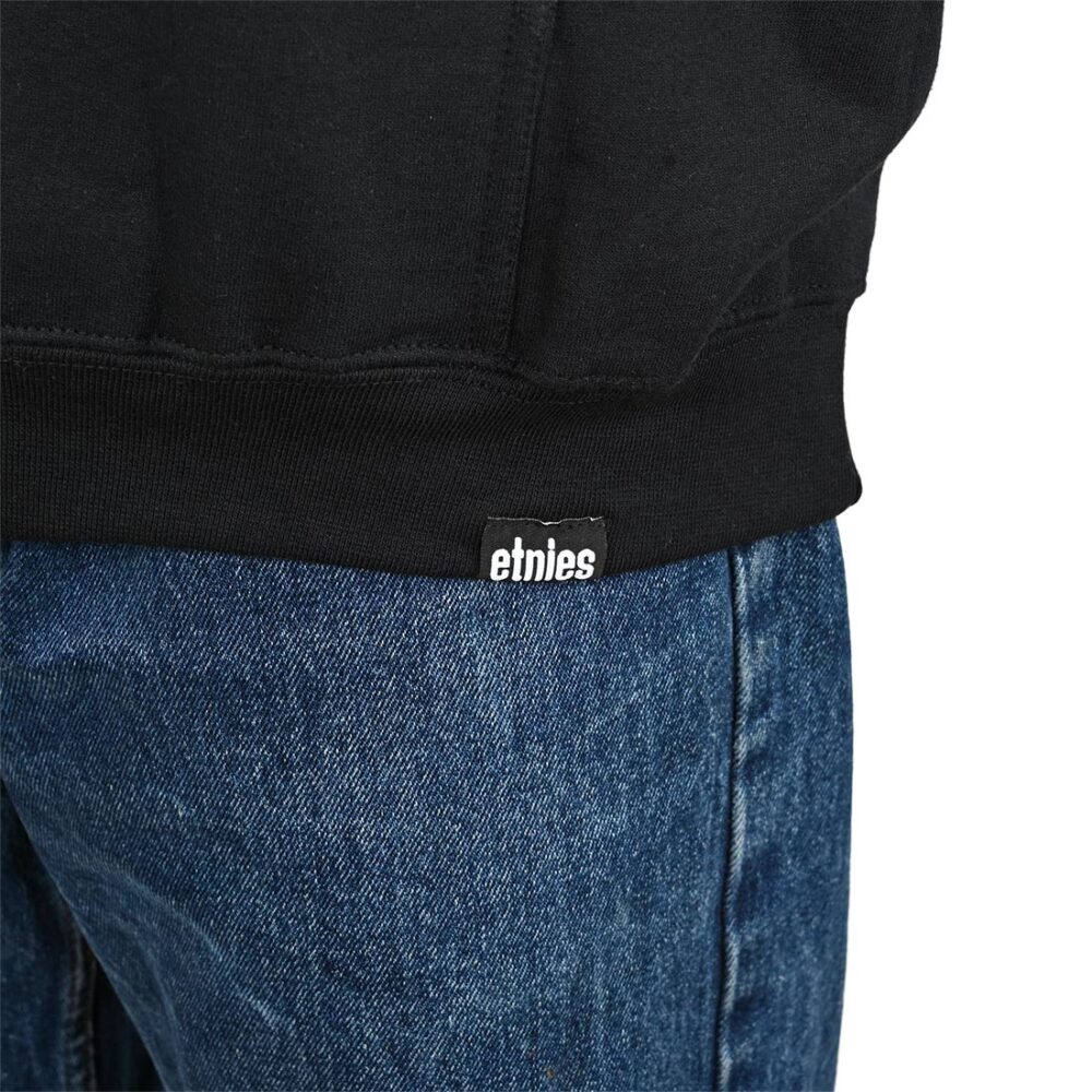 Etnies Icon E Pullover Hoodie - Black/White