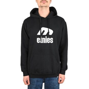 Etnies Icon E Pullover Hoodie - Black/White
