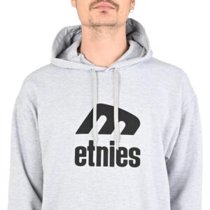 Etnies Icon E Pullover Hoodie - Grey/Black