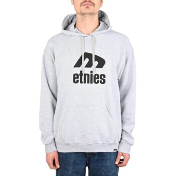 Etnies Icon E Pullover Hoodie - Grey/Black