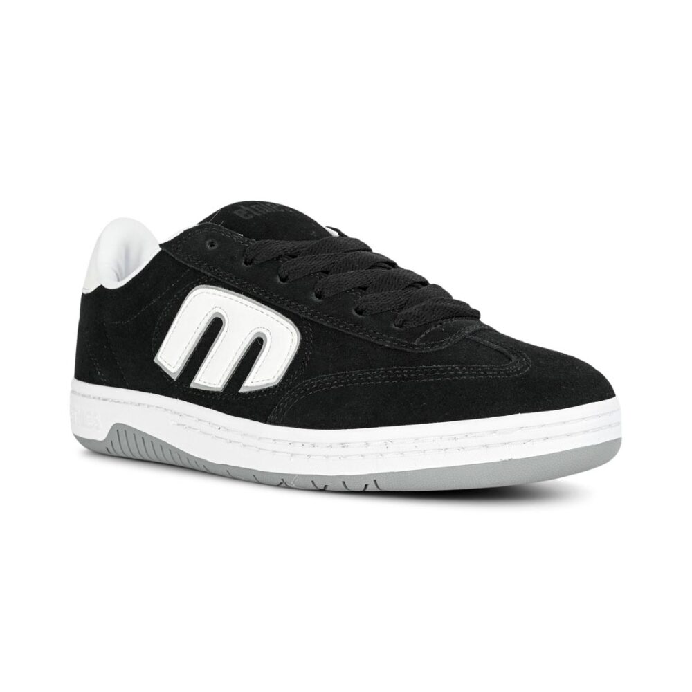 Etnies Lo Cut Skate Shoes - Black/White
