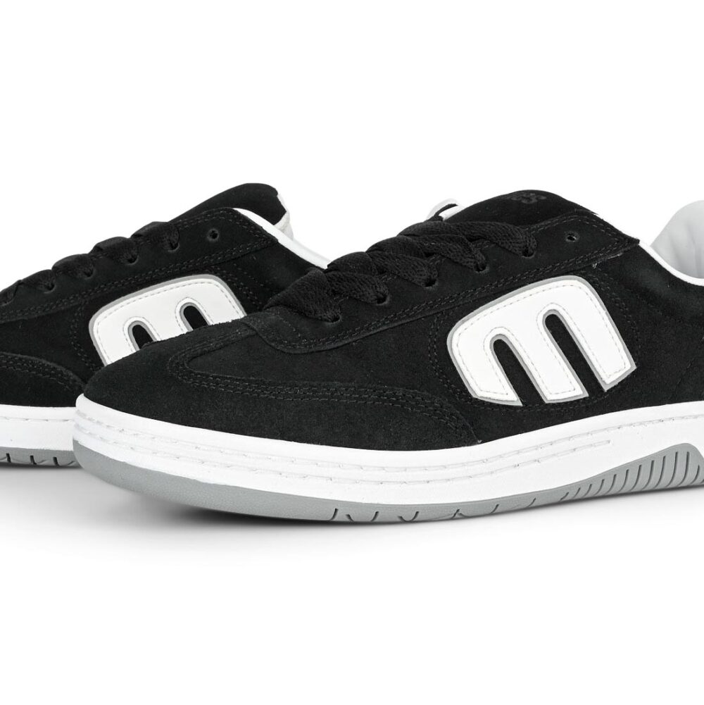 Etnies Lo Cut Skate Shoes - Black/White