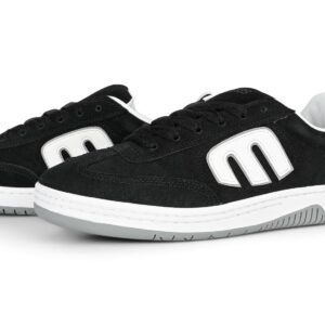 Etnies Lo Cut Skate Shoes - Black/White