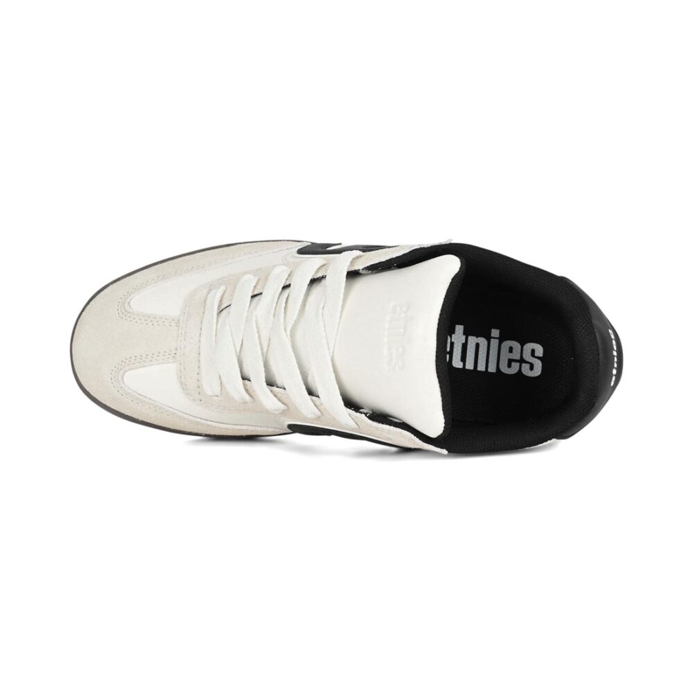 Etnies Lo Cut Skate Shoes - White/Black/Gum