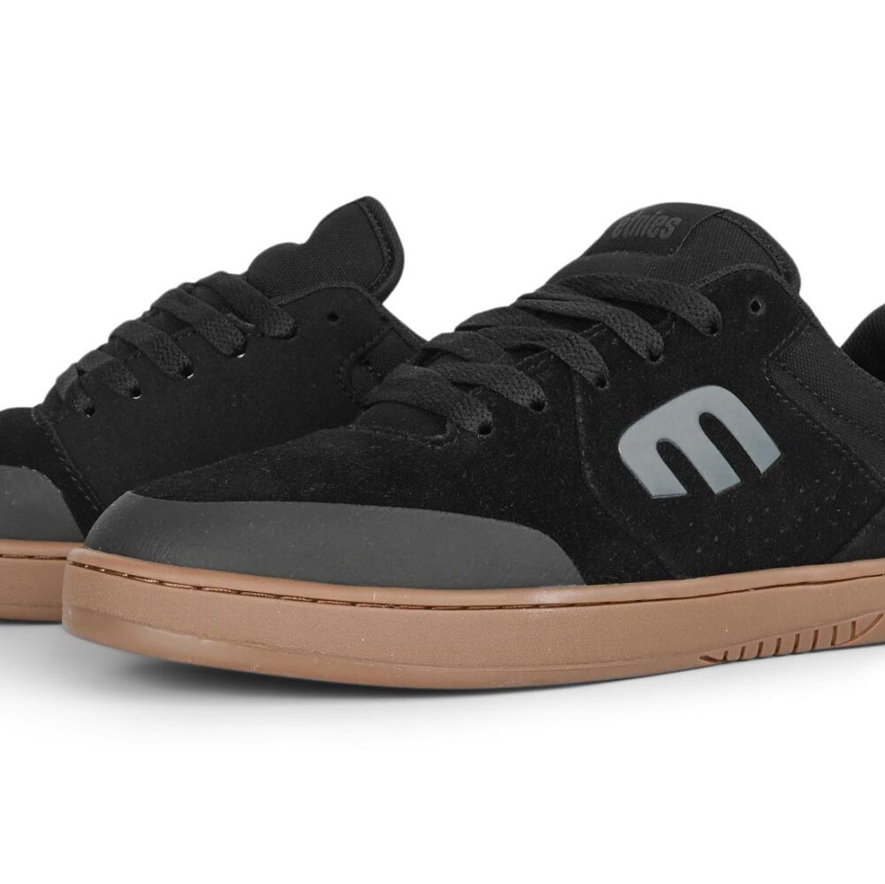Etnies Marana Skate Shoes - Black/Gum/Dark Grey