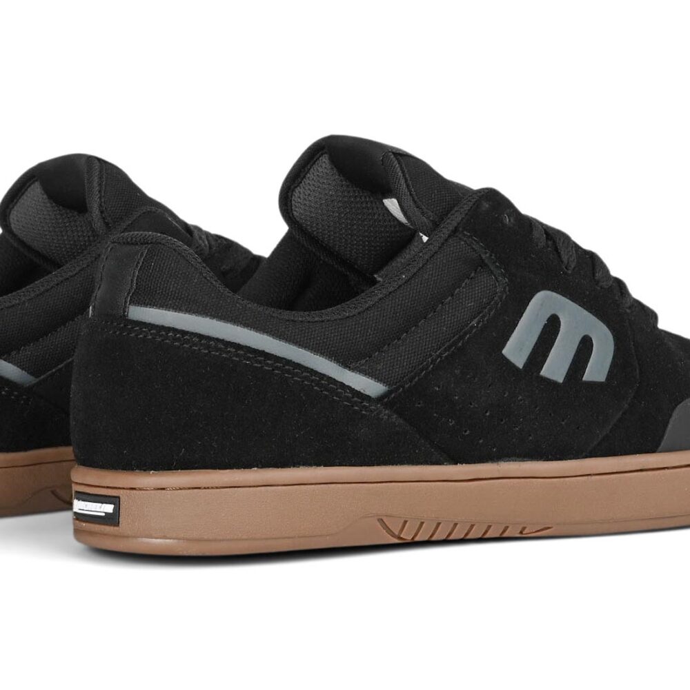 Etnies Marana Skate Shoes - Black/Gum/Dark Grey