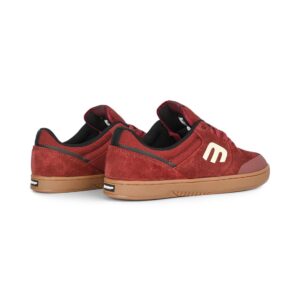Etnies Marana Skate Shoes - Maroon/Black/White