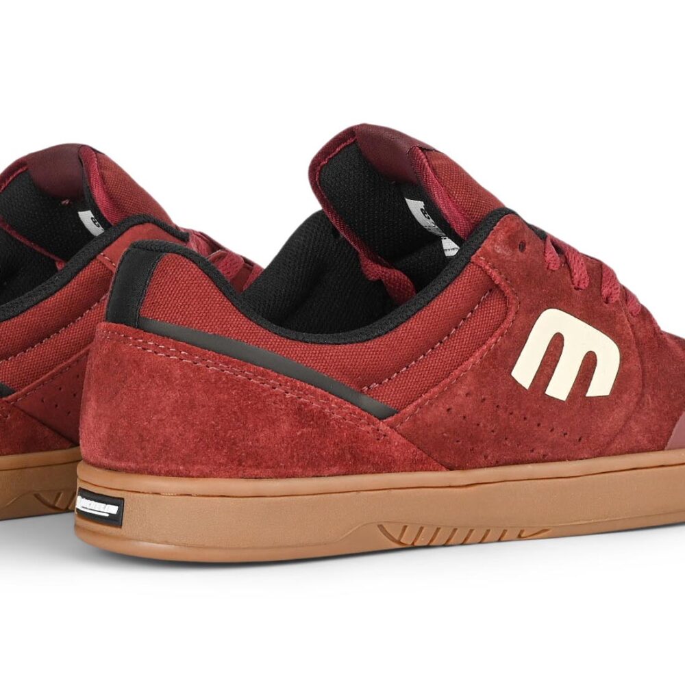 Etnies Marana Skate Shoes - Maroon/Black/White