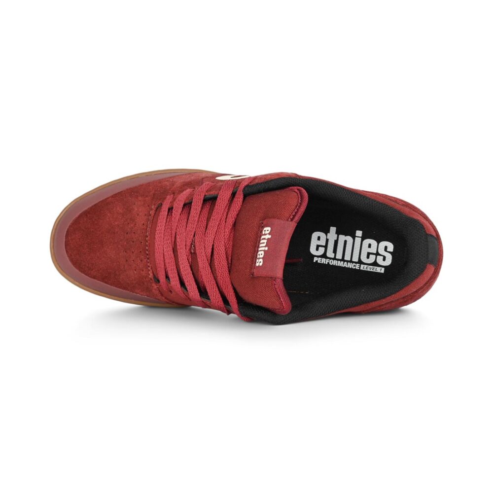 Etnies Marana Skate Shoes - Maroon/Black/White