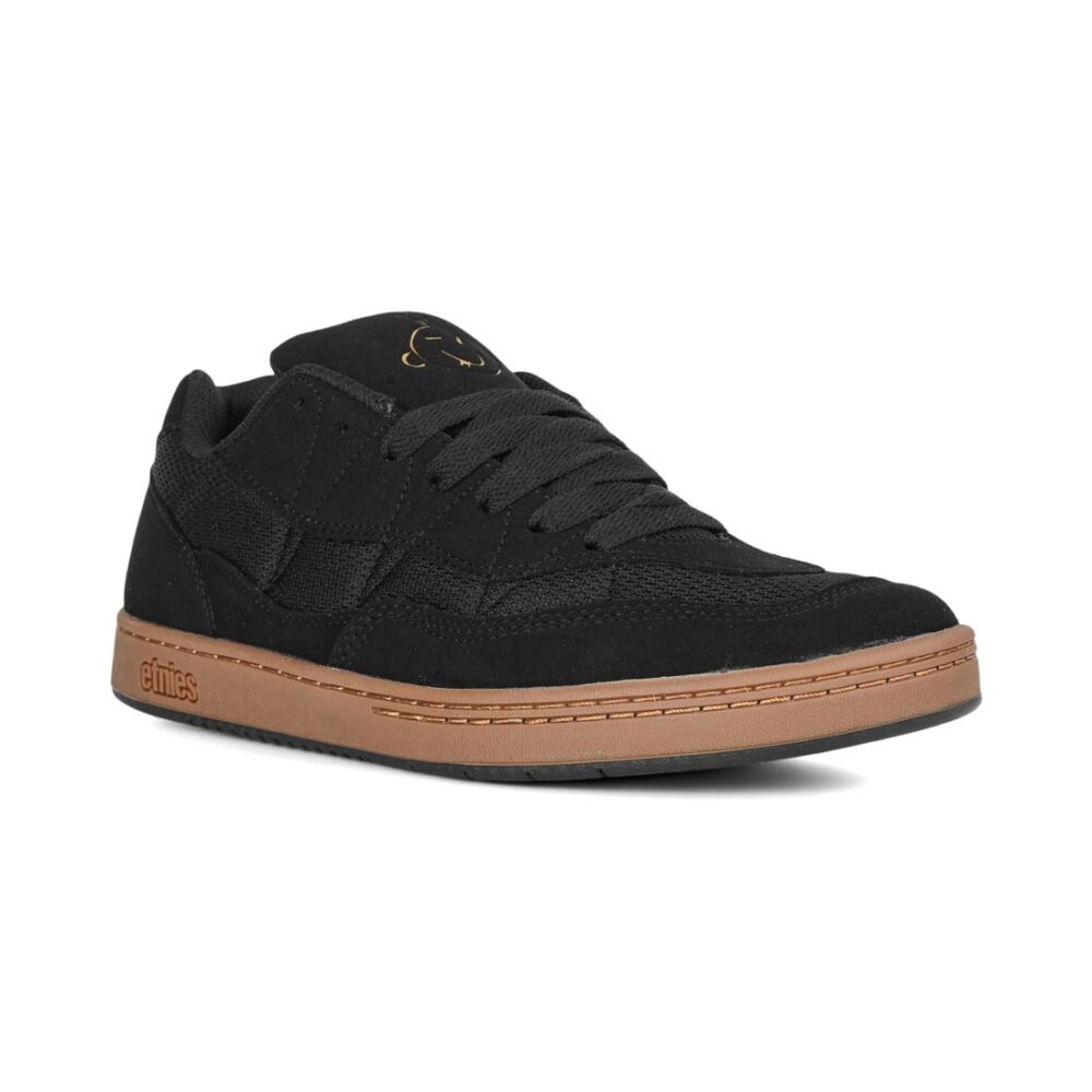 Etnies Snake Skate Shoes - Black/Gum