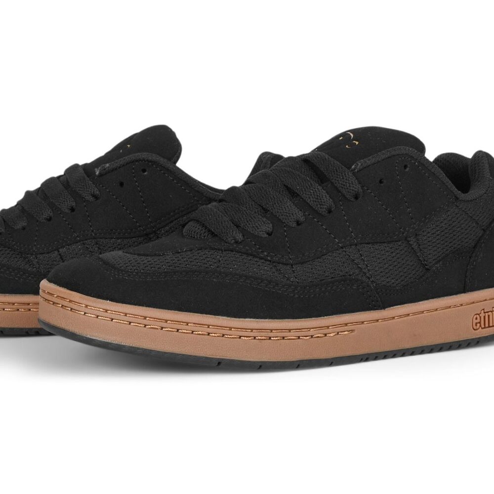 Etnies Snake Skate Shoes - Black/Gum
