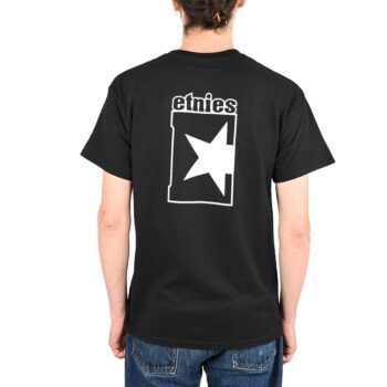 Etnies Star S/S T-Shirt - Black/White