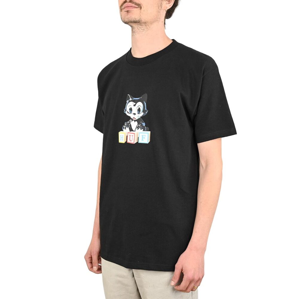 HUF Blocks S/S T-Shirt - Black