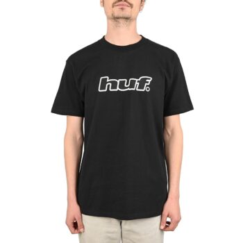 HUF H Dot S/S T-Shirt - Black