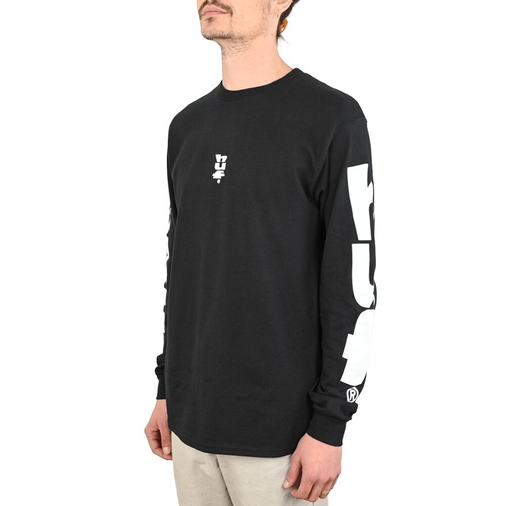 HUF Megablast L/S T-Shirt - Black