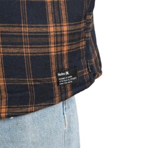 Hurley Axe Sherpa Lined L/S Shirt - Obsidian