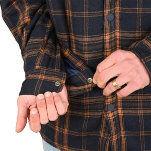 Hurley Axe Sherpa Lined L/S Shirt - Obsidian