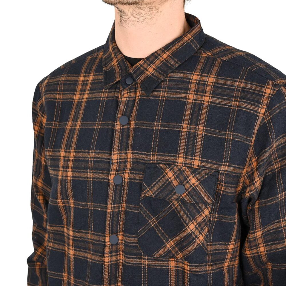 Hurley Axe Sherpa Lined L/S Shirt - Obsidian