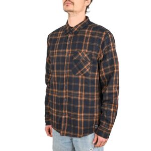 Hurley Axe Sherpa Lined L/S Shirt - Obsidian