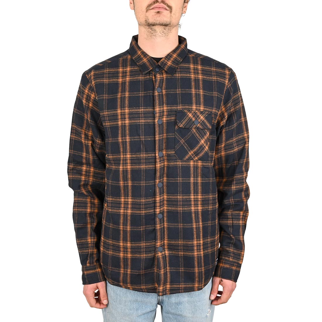 Hurley Axe Sherpa Lined L/S Shirt Obsidian Supereight